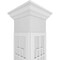 Ekena Millwork Craftsman Classic Square Non-Tapered San Antonio Mission Style Fretwork Column CC1008ENSADCRCR - alternate 3